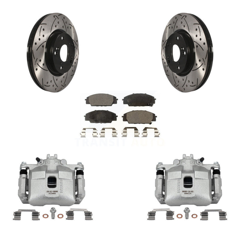 Transit Auto KCD-100117T Disc Brake Kit for 2002-2006 Acura RSX - Front product image