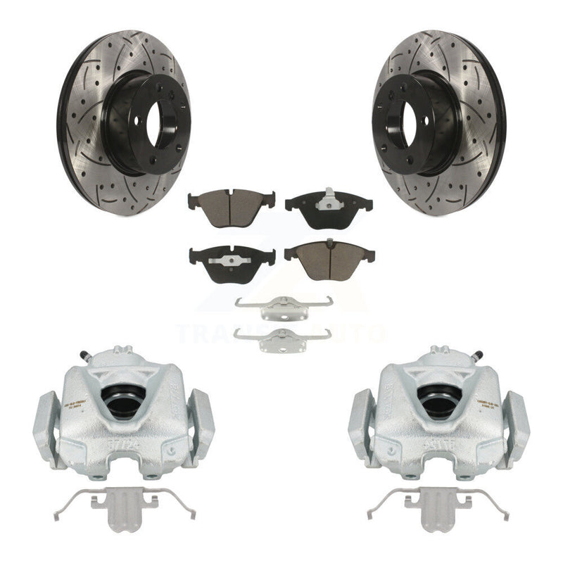 Transit Auto KCD-100118C Disc Brake Kit for 2008-2015 BMW X1, BMW 328i, BMW 328i xDrive & more - Front product image