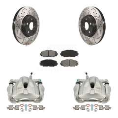 Transit Auto KCD-100118S Disc Brake Kit for 2008-2019 Toyota Corolla, Toyota Matrix, Pontiac Vibe & more - Front product image