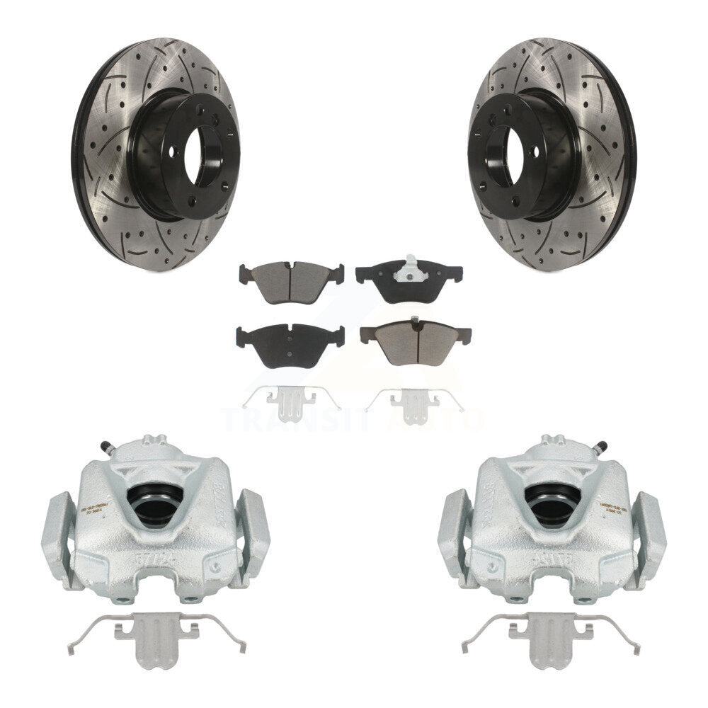 Transit Auto KCD-100119C Disc Brake Kit for 2008 BMW 328xi - Front product image
