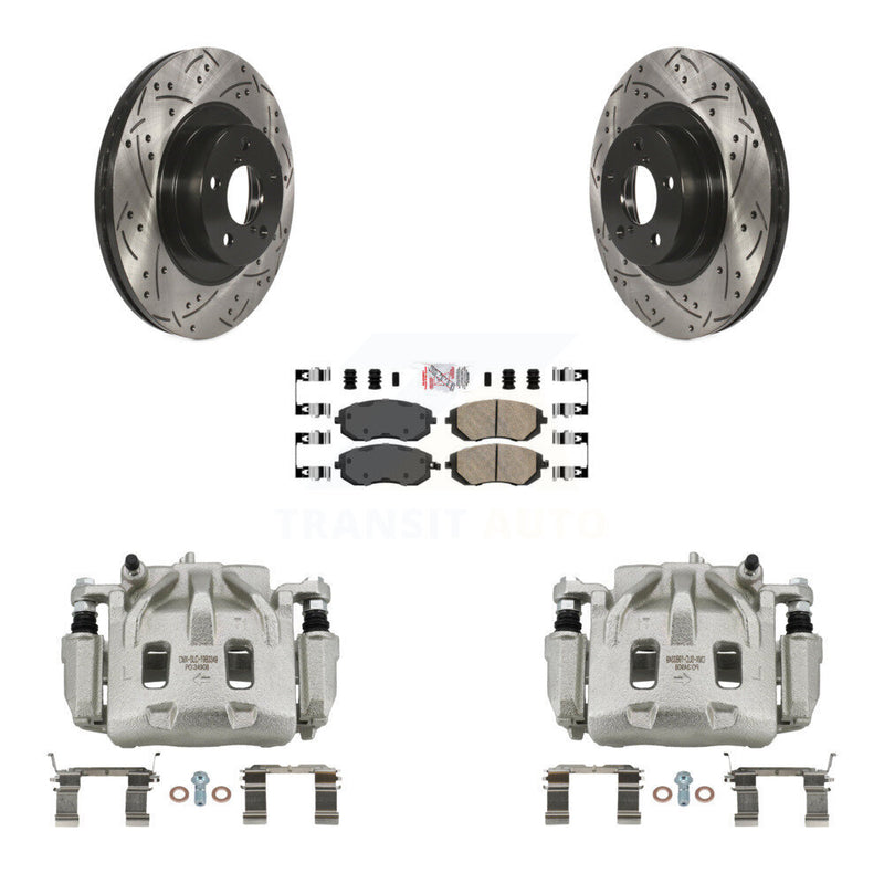 Transit Auto KCD-100119N Disc Brake Kit for 2012 Subaru Legacy - Front product image