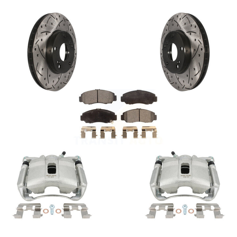 Transit Auto KCD-100119P Disc Brake Kit for 2006-2011 Acura CSX, Honda Civic - Front product image
