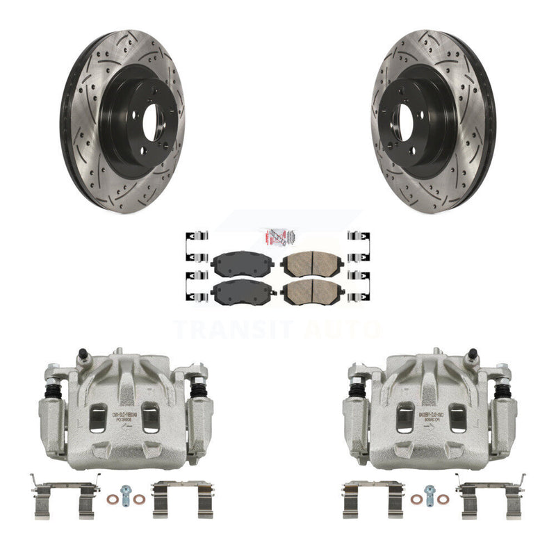 Transit Auto KCD-100120N Disc Brake Kit for 2012 Subaru Legacy - Front product image