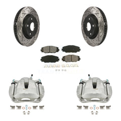 Transit Auto KCD-100120S Disc Brake Kit for 2006-2020 Toyota RAV4, Toyota Corolla iM, Scion iM & more - Front product image