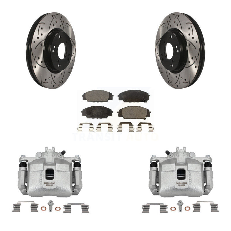 Transit Auto KCD-100120T Disc Brake Kit for 2006-2011 Honda Civic - Front product image