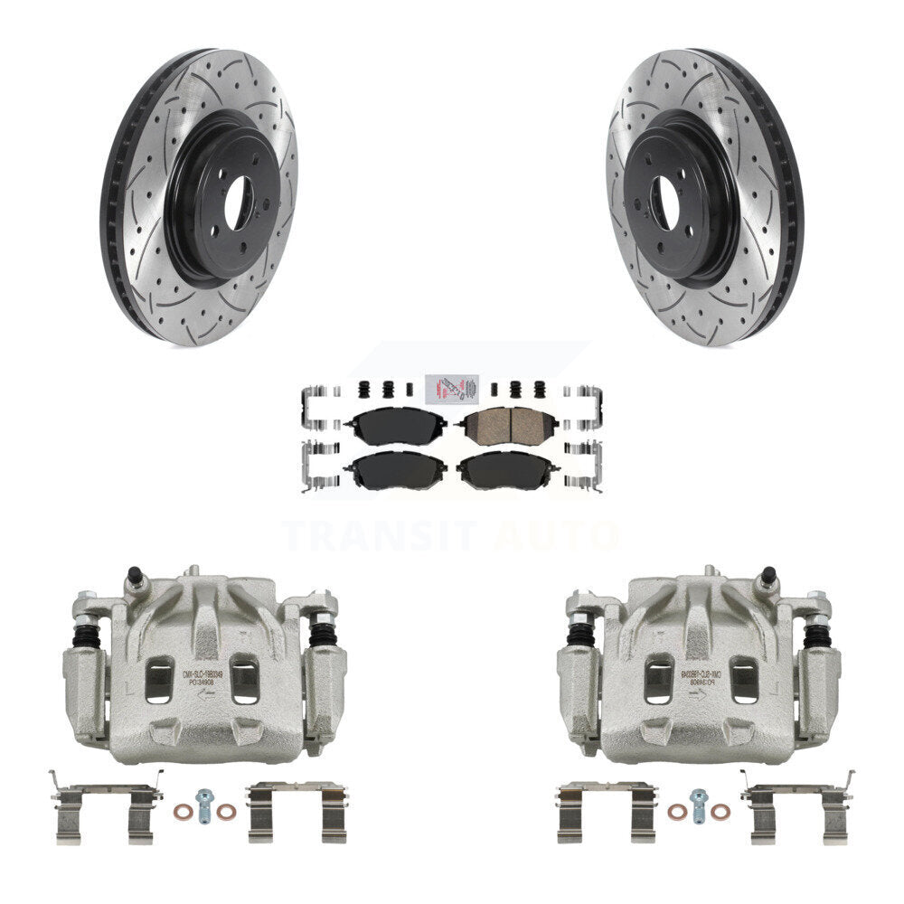 Transit Auto KCD-100121N Disc Brake Kit for 2005-2018 Subaru Forester, Subaru Legacy, Subaru Outback - Front product image
