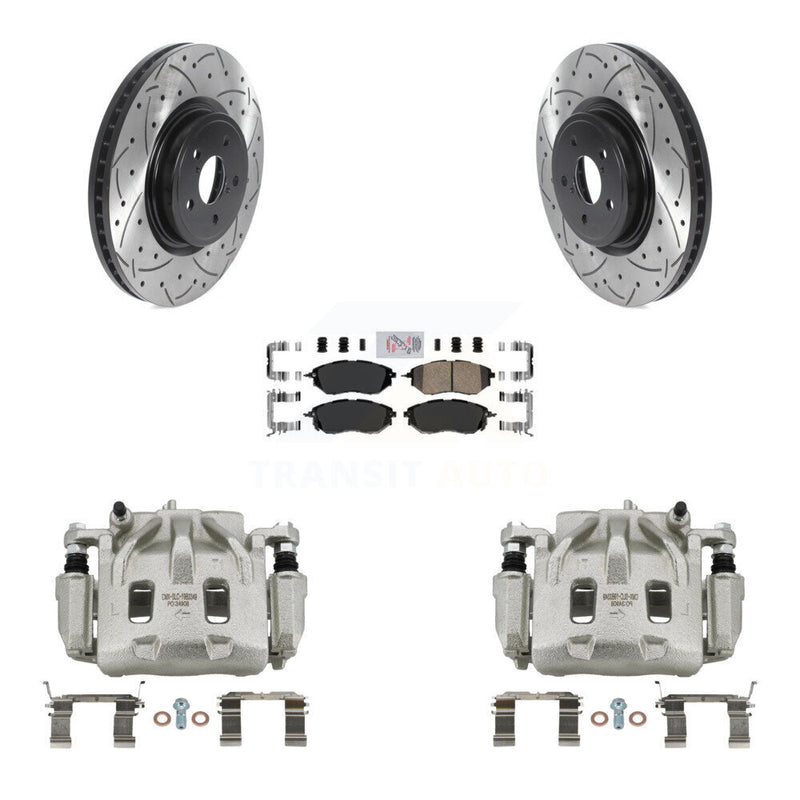 Transit Auto KCD-100121N Disc Brake Kit for 2005-2018 Subaru Forester, Subaru Legacy, Subaru Outback - Front product image