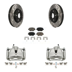 Transit Auto KCD-100122C Disc Brake Kit for 2014 Lexus IS250 - Front product image