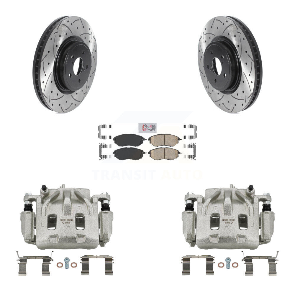 Transit Auto KCD-100122N Disc Brake Kit for 2005-2018 Subaru Forester, Subaru Legacy, Subaru Outback - Front product image