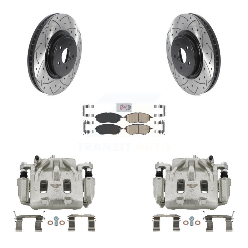 Transit Auto KCD-100122N Disc Brake Kit for 2005-2018 Subaru Forester, Subaru Legacy, Subaru Outback - Front product image