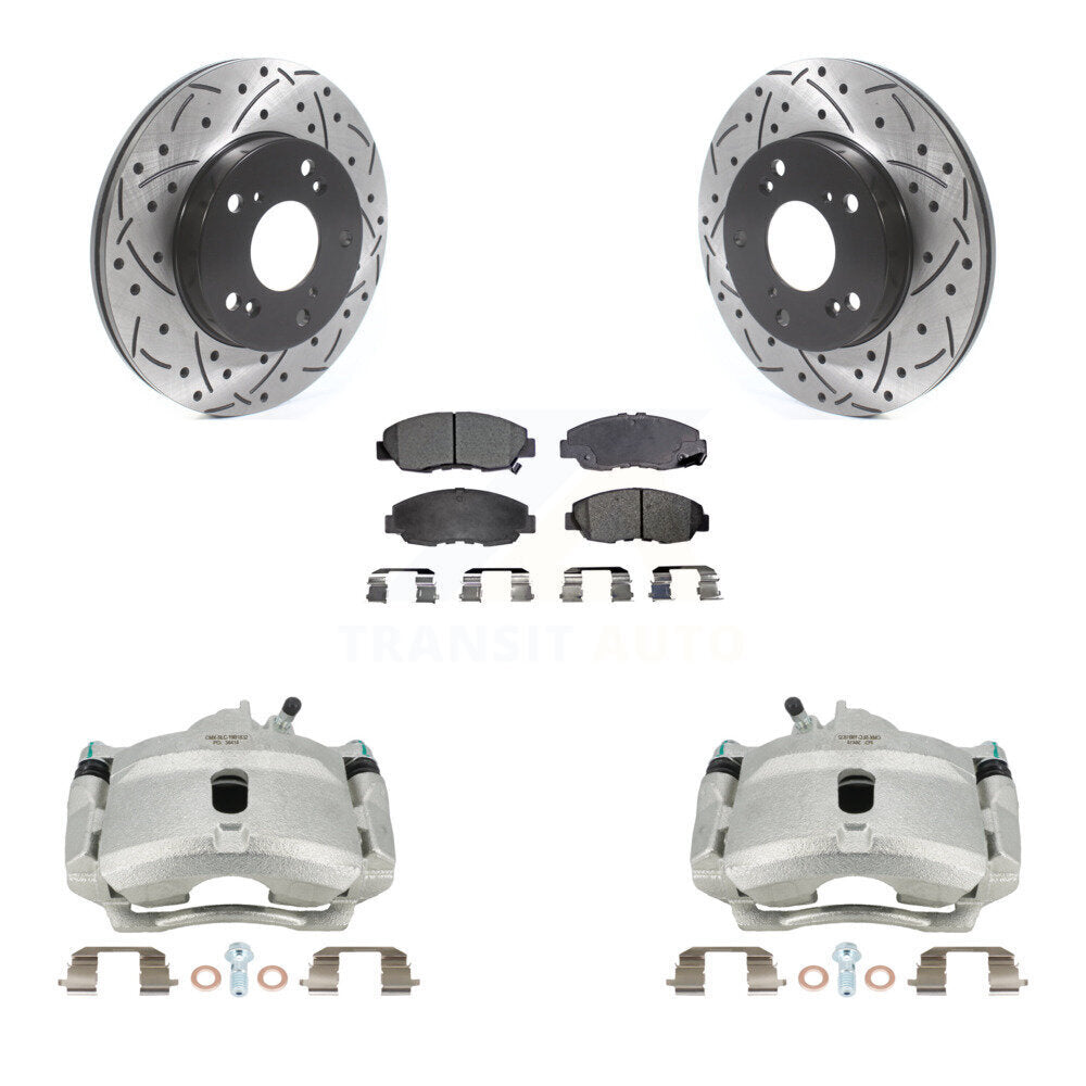 Transit Auto KCD-100122T Disc Brake Kit for 2006-2011 Honda Civic - Front product image