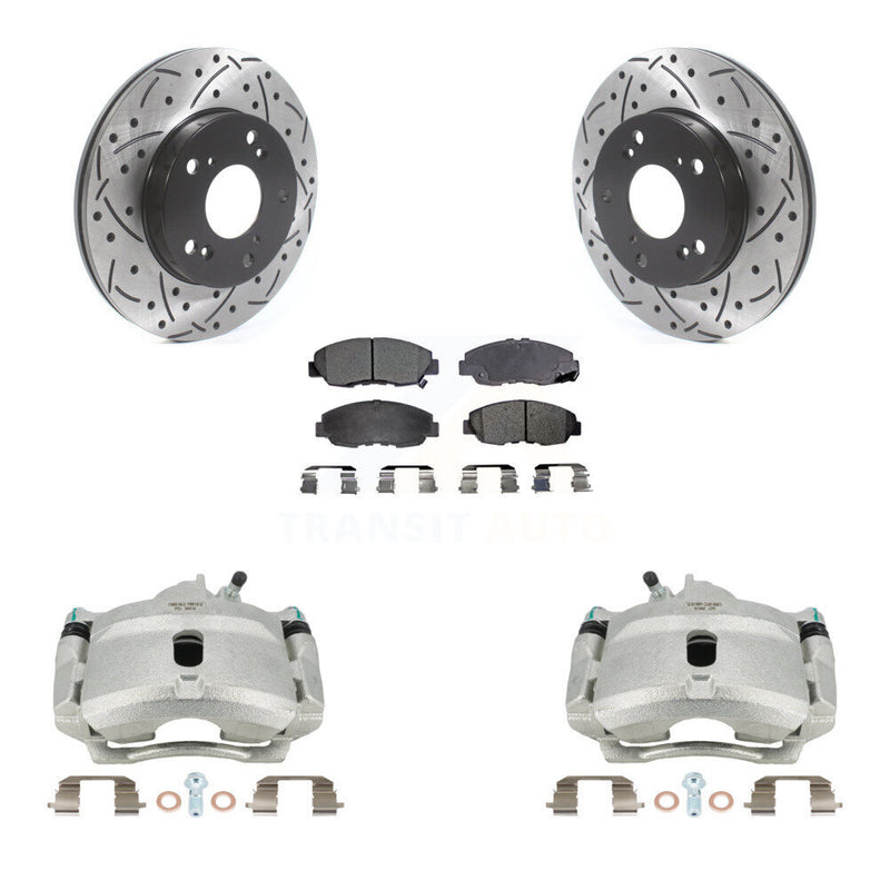 Transit Auto KCD-100122T Disc Brake Kit for 2006-2011 Honda Civic - Front product image