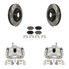 Transit Auto KCD-100123C Disc Brake Kit for 2014-2015 Lexus IS250 - Front product image