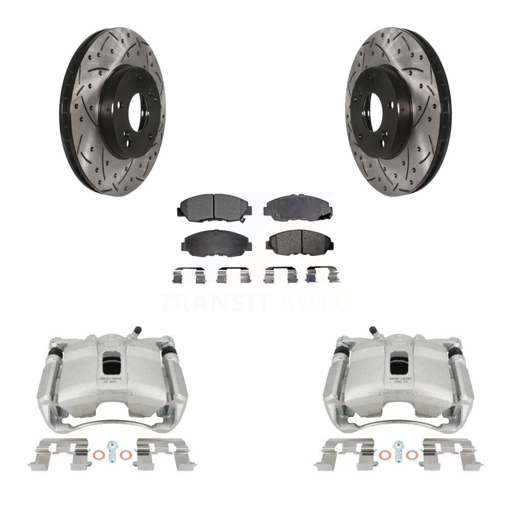Transit Auto KCD-100123P Disc Brake Kit for 2011 Honda Civic - Front product image
