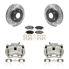 Transit Auto KCD-100123T Disc Brake Kit for 2006-2011 Honda Civic - Front product image