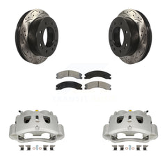 Transit Auto KCD-100124S Disc Brake Kit for 2011-2019 Chevrolet Suburban 3500 HD, Chevrolet Silverado 2500 HD, Chevrolet Silverado 3500 HD & more - Front product image