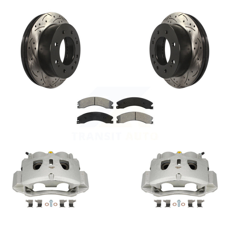 Transit Auto KCD-100124S Disc Brake Kit for 2011-2019 Chevrolet Suburban 3500 HD, Chevrolet Silverado 2500 HD, Chevrolet Silverado 3500 HD & more - Front product image