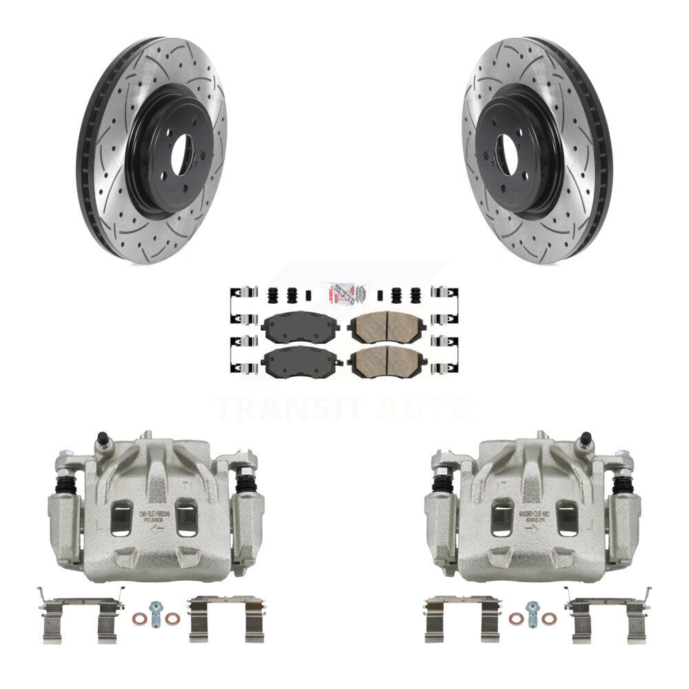 Transit Auto KCD-100125N Disc Brake Kit for 2005-2006 Subaru Legacy - Front product image
