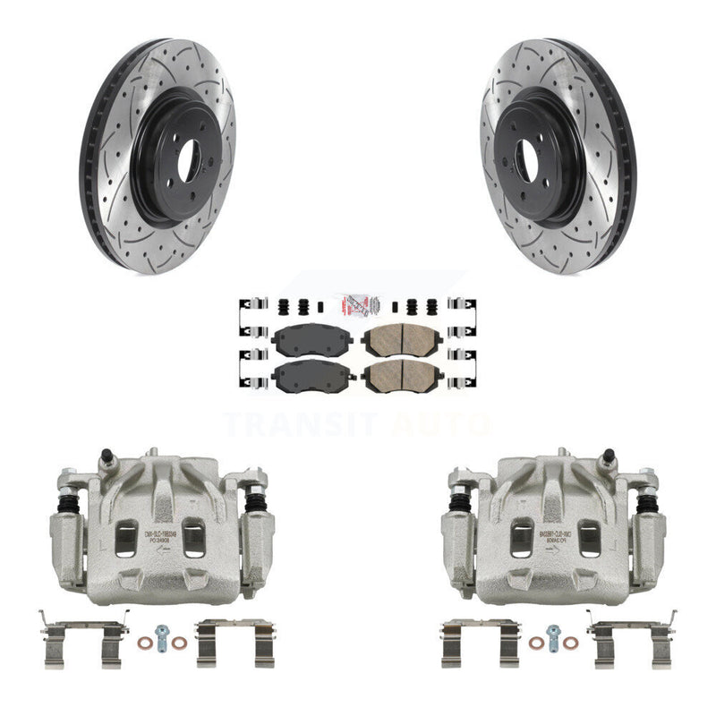 Transit Auto KCD-100125N Disc Brake Kit for 2005-2006 Subaru Legacy - Front product image
