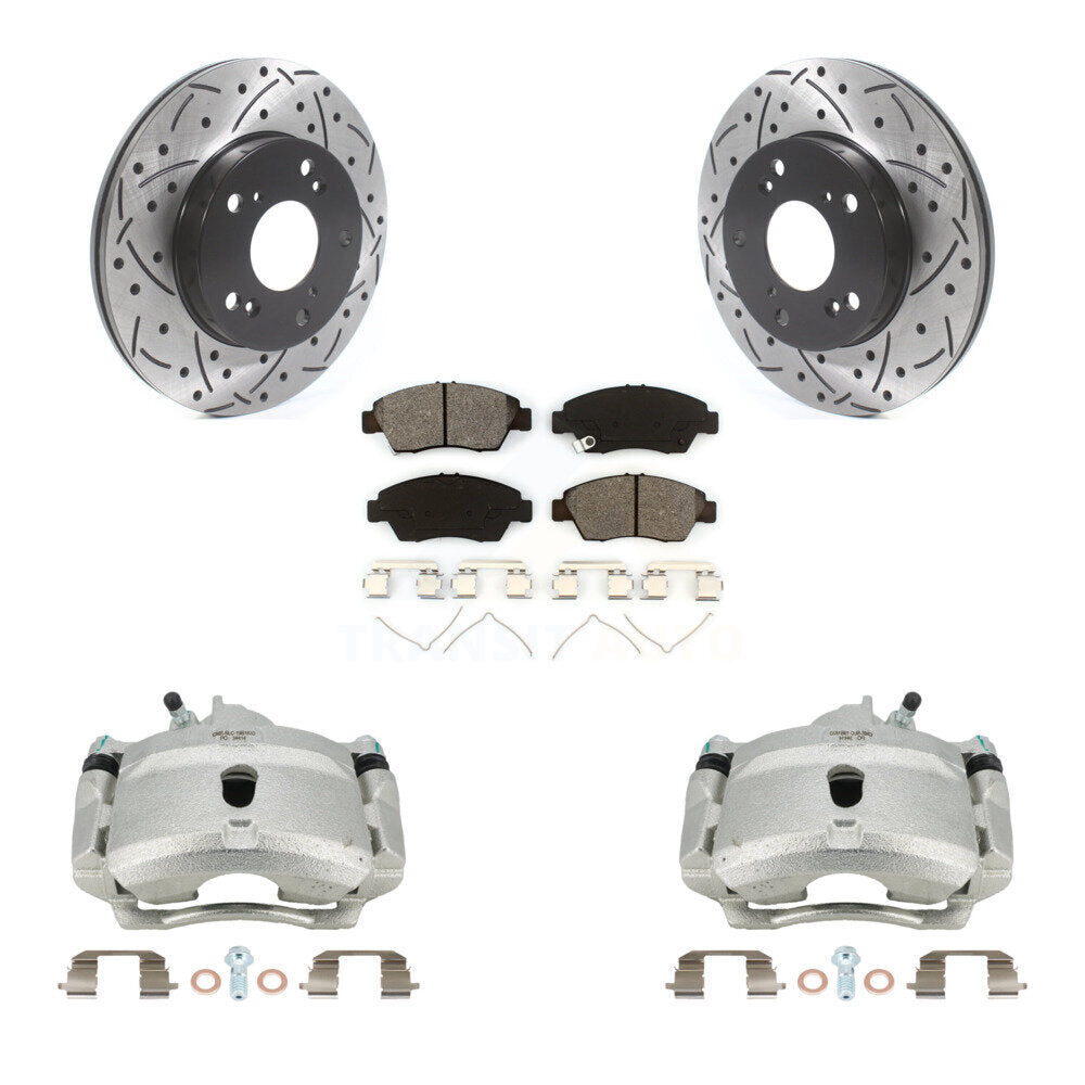 Transit Auto KCD-100125S Disc Brake Kit for 2004-2005 Honda Civic - Front product image
