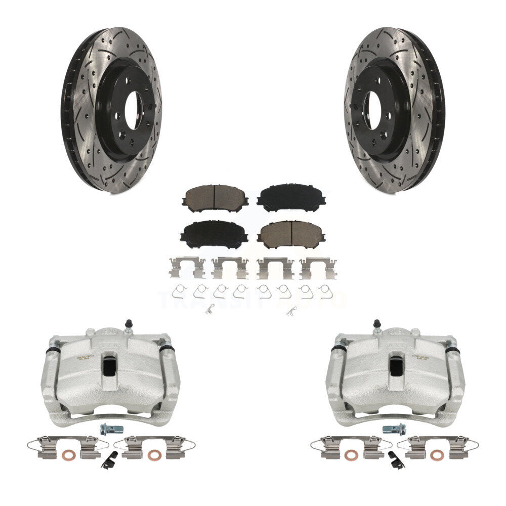 Transit Auto KCD-100126C Disc Brake Kit for 2014-2022 Nissan Rogue, Nissan Rogue Sport - Front product image