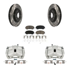Transit Auto KCD-100126C Disc Brake Kit for 2014-2022 Nissan Rogue, Nissan Rogue Sport - Front product image