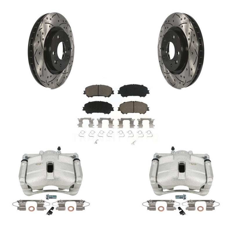 Transit Auto KCD-100126C Disc Brake Kit for 2014-2022 Nissan Rogue, Nissan Rogue Sport - Front product image