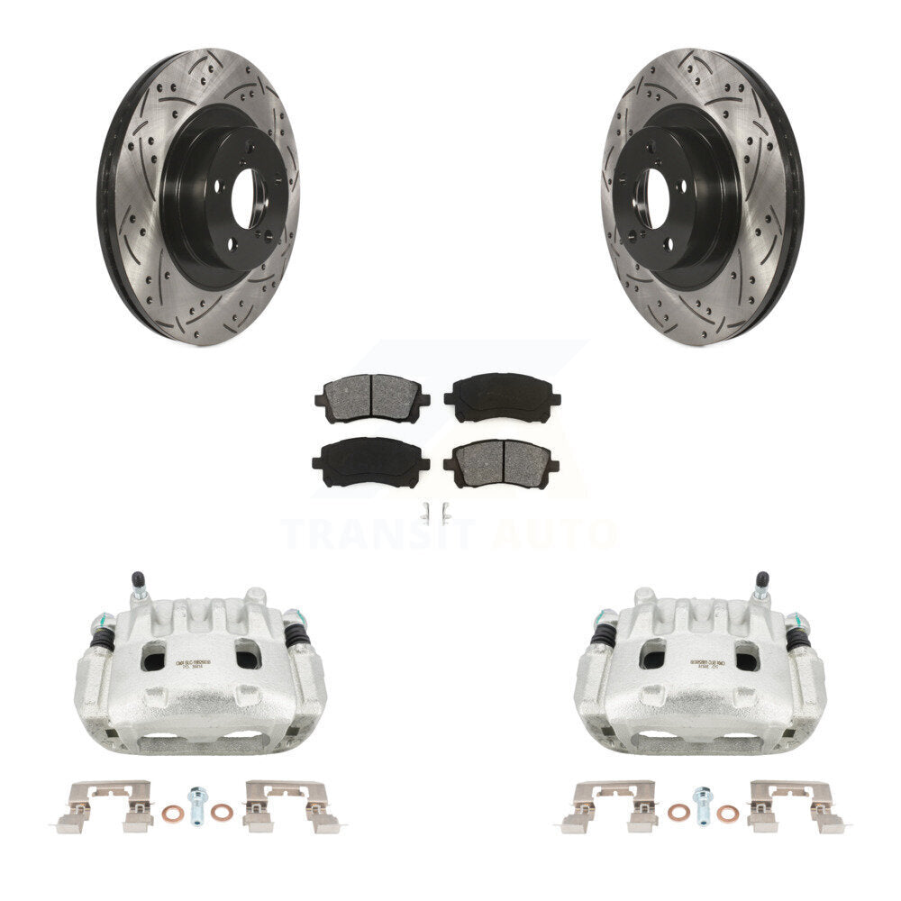 Transit Auto KCD-100126S Disc Brake Kit for 2003 Subaru Impreza - Front product image