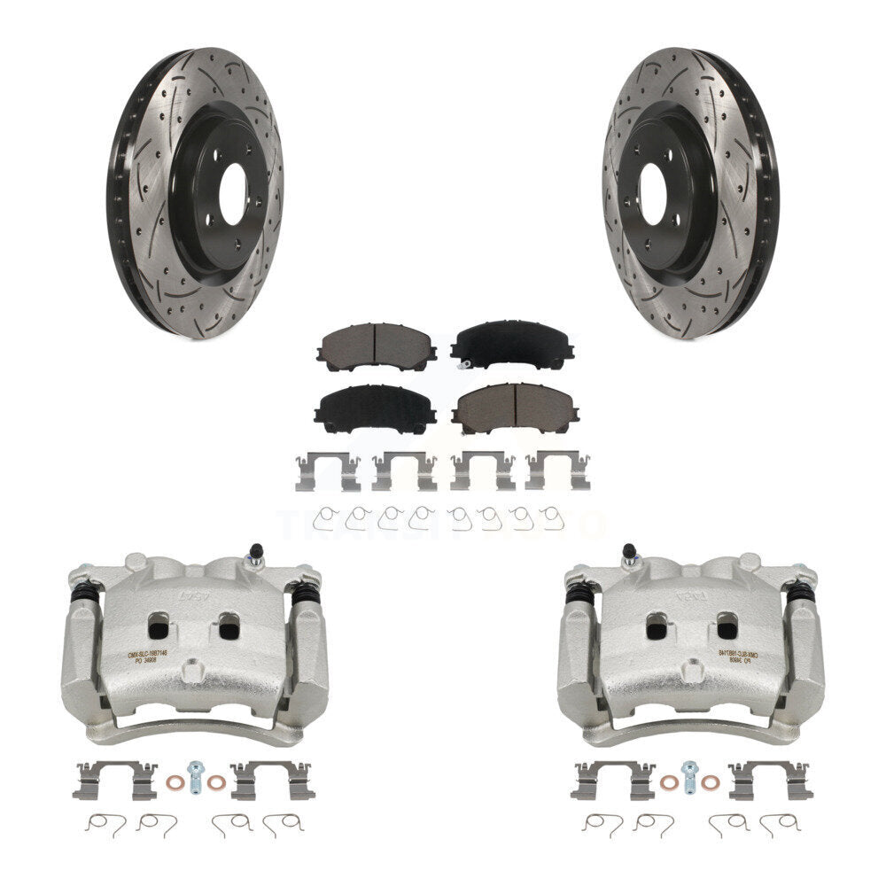 Transit Auto KCD-100127C Disc Brake Kit for 2014-2019 Nissan Rogue - Front product image