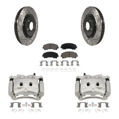 Transit Auto KCD-100127C Disc Brake Kit for 2014-2019 Nissan Rogue - Front product image