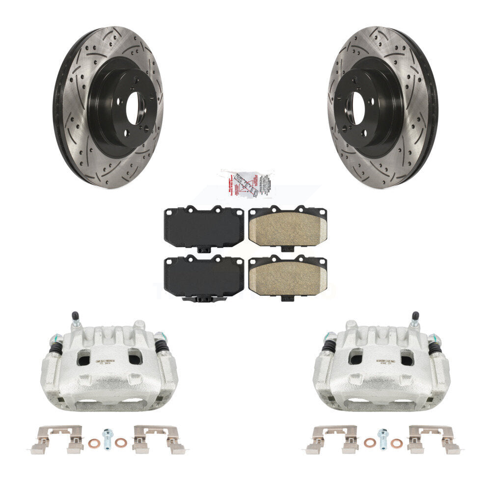 Transit Auto KCD-100127N Disc Brake Kit for 2008 Subaru Impreza - Front product image