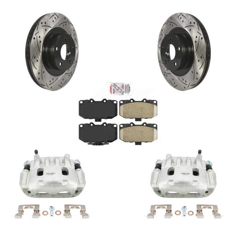 Transit Auto KCD-100127N Disc Brake Kit for 2008 Subaru Impreza - Front product image