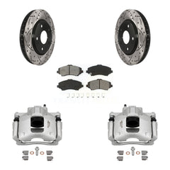 Transit Auto KCD-100127S Disc Brake Kit for 2008-2012 Ram C/V, Volkswagen Routan, Chrysler Town & Country & more - Front product image