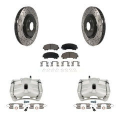 Transit Auto KCD-100128C Disc Brake Kit for 2014-2018 Nissan Rogue - Front product image