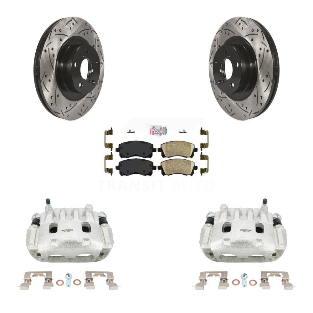 Transit Auto KCD-100128N Disc Brake Kit for 2003 Subaru Impreza - Front product image