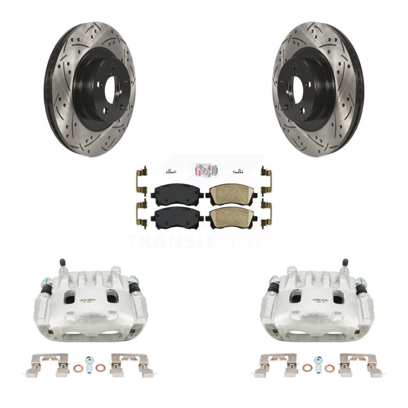 Transit Auto KCD-100128N Disc Brake Kit for 2003 Subaru Impreza - Front product image