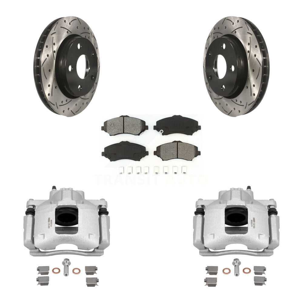 Transit Auto KCD-100128S Disc Brake Kit for 2007-2016 Jeep Wrangler - Front product image