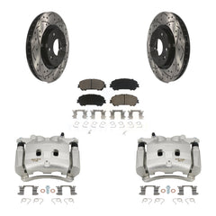 Transit Auto KCD-100129C Disc Brake Kit for 2017-2018 Nissan Rogue - Front product image