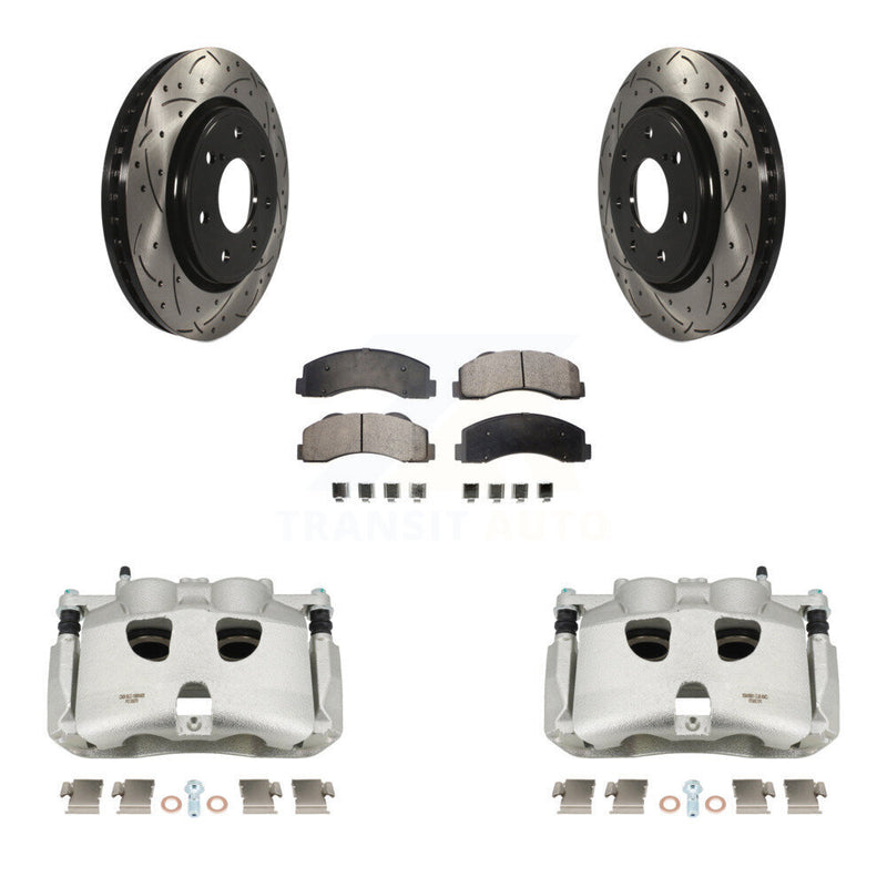 Transit Auto KCD-100129P Disc Brake Kit for 2012-2014 Ford F-150 - Front product image