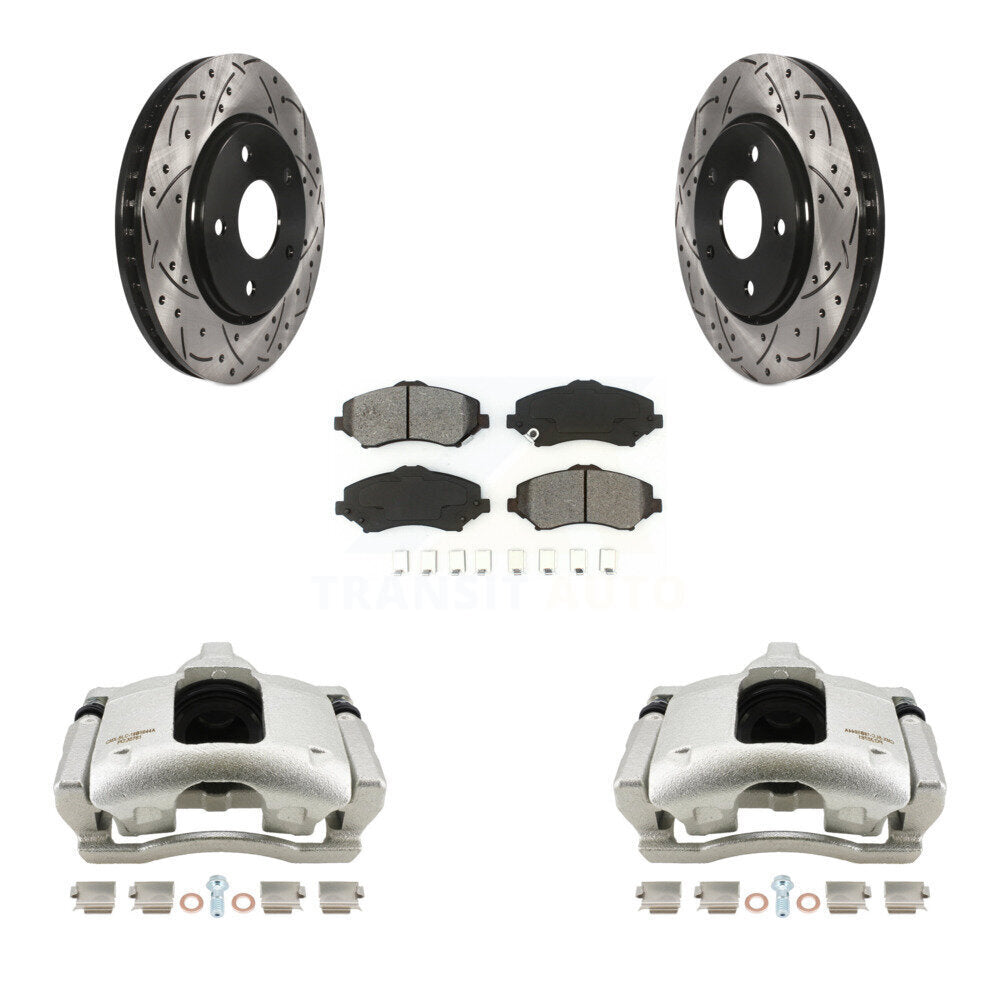 Transit Auto KCD-100130S Disc Brake Kit for 2009-2011 Dodge Journey - Front product image