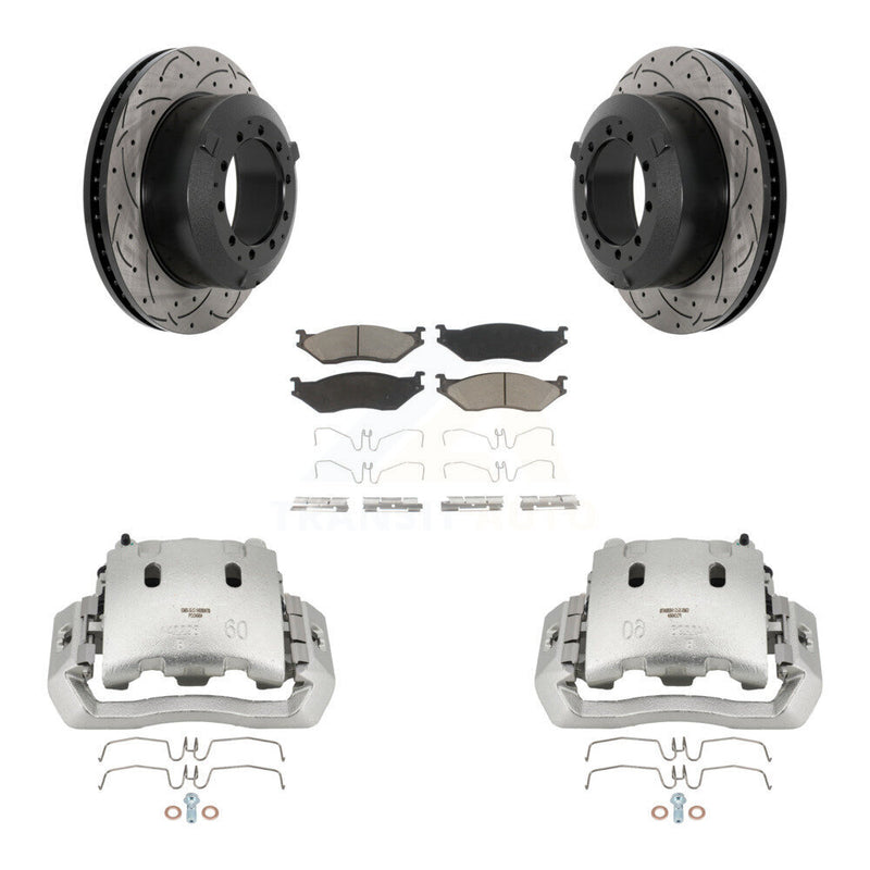 Transit Auto KCD-100131C Disc Brake Kit for 2010-2013 International TerraStar - Front product image