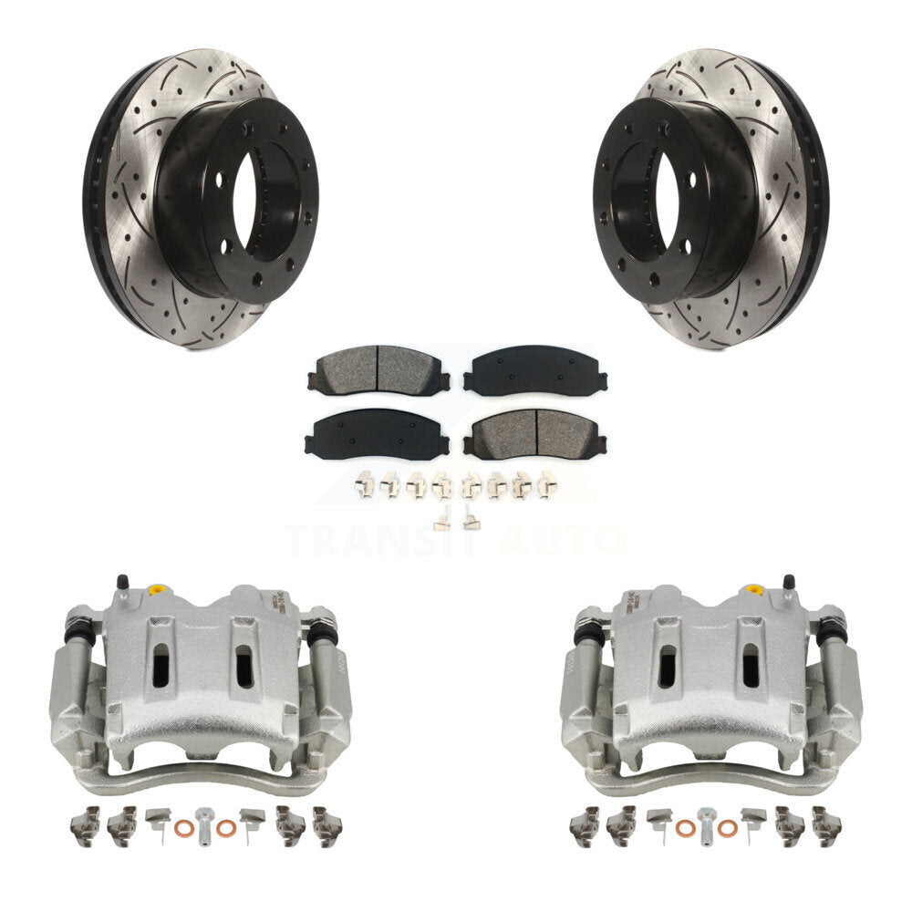 Transit Auto KCD-100131S Disc Brake Kit for 2010-2012 Ford F-250 Super Duty, Ford F-350 Super Duty - Front product image