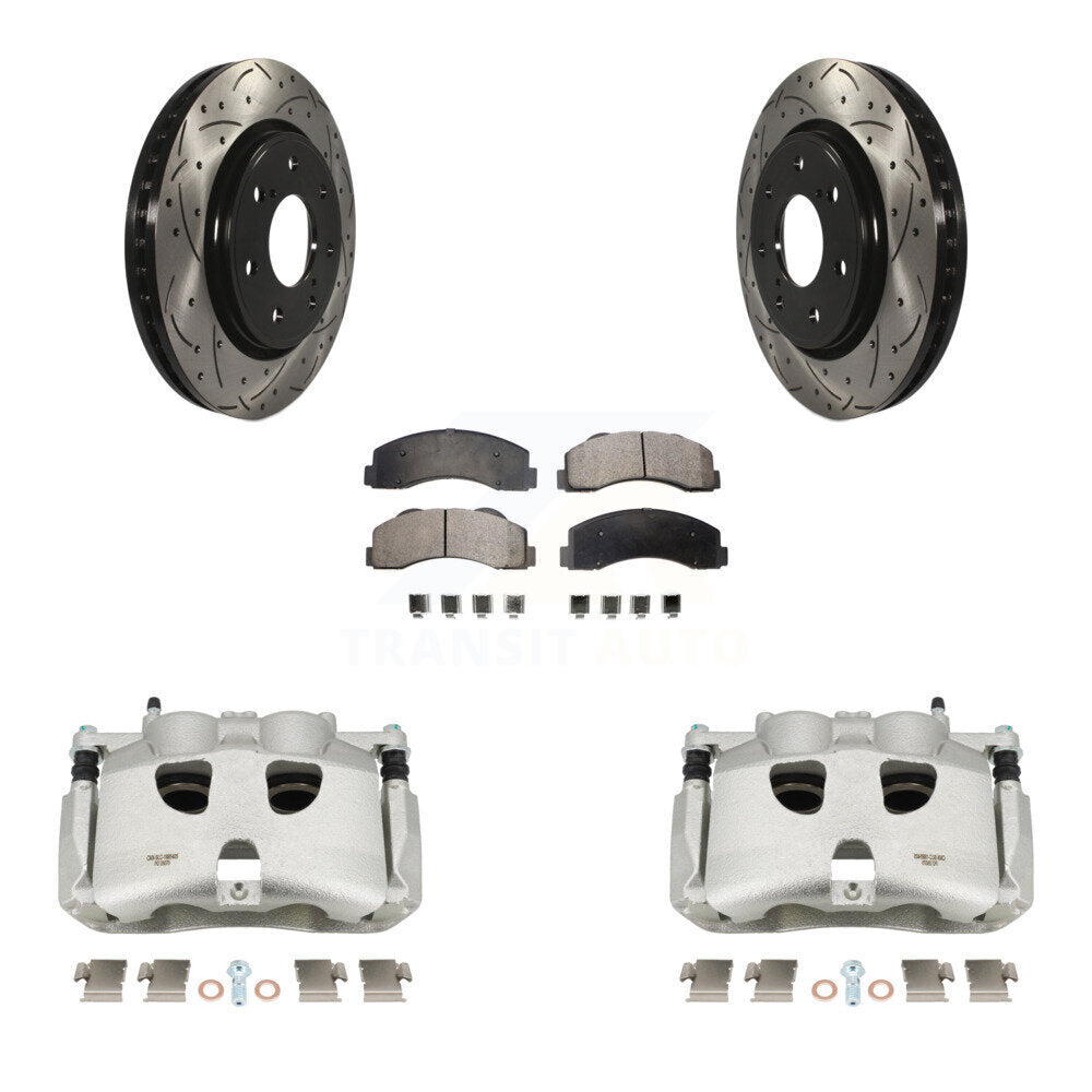 Transit Auto KCD-100131T Disc Brake Kit for 2012-2014 Ford F-150 - Front product image