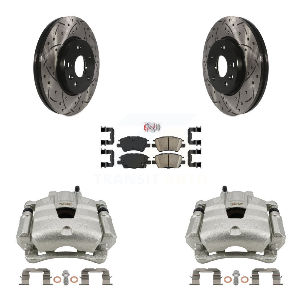 Transit Auto KCD-100132N Disc Brake Kit for 2016-2020 Chevrolet Bolt EV, Chevrolet Cruze, Chevrolet Volt - Front product image