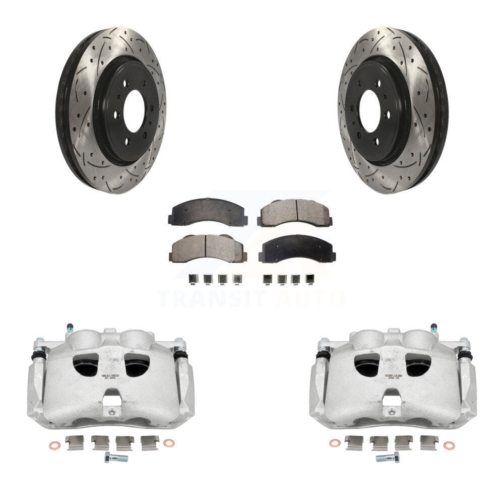 Transit Auto KCD-100132P Disc Brake Kit for 2010-2017 Ford Expedition, Ford F-150, Lincoln Navigator - Front product image
