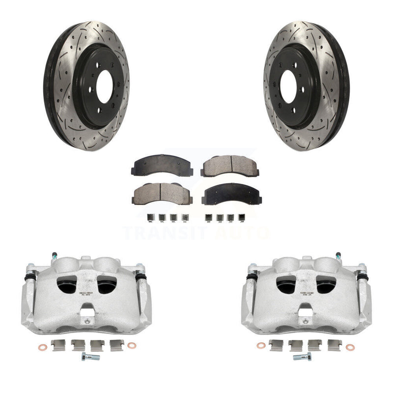 Transit Auto KCD-100132P Disc Brake Kit for 2010-2017 Ford Expedition, Ford F-150, Lincoln Navigator - Front product image