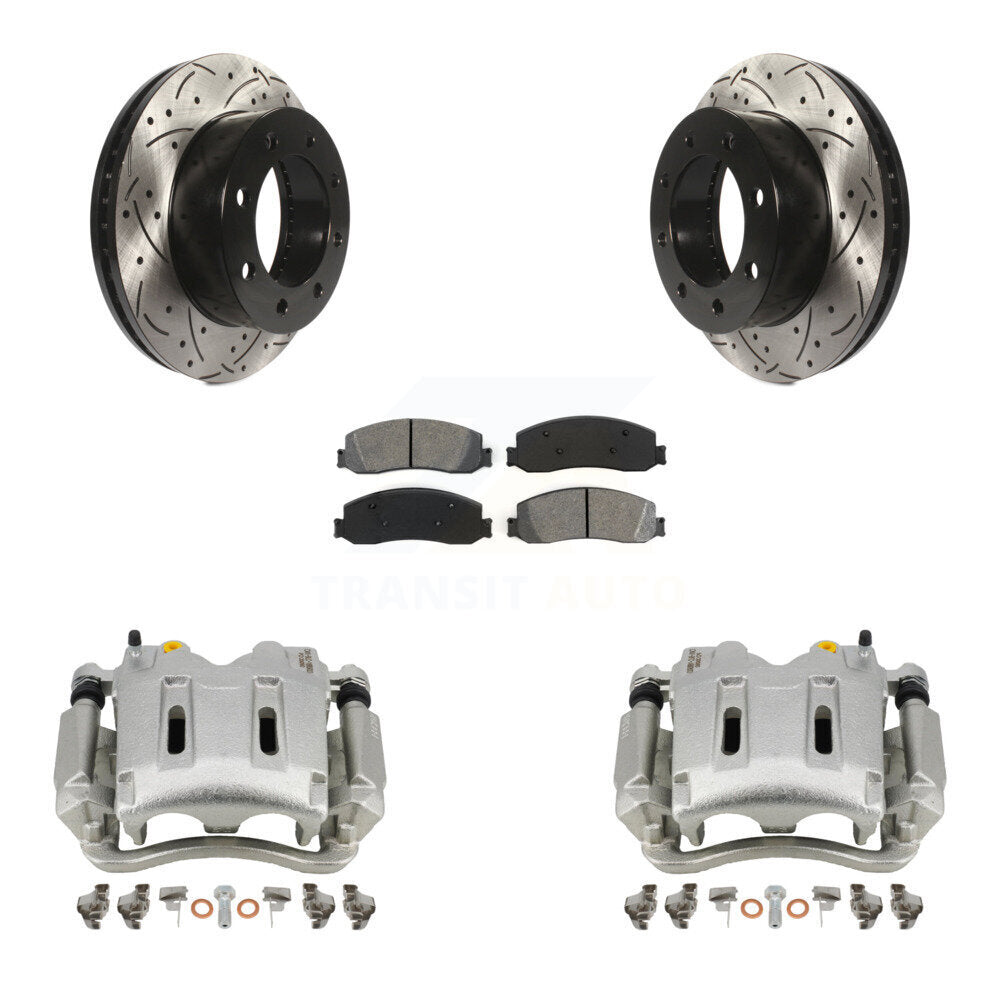 Transit Auto KCD-100132S Disc Brake Kit for 2008-2012 Ford F-250 Super Duty, Ford F-350 Super Duty - Front product image