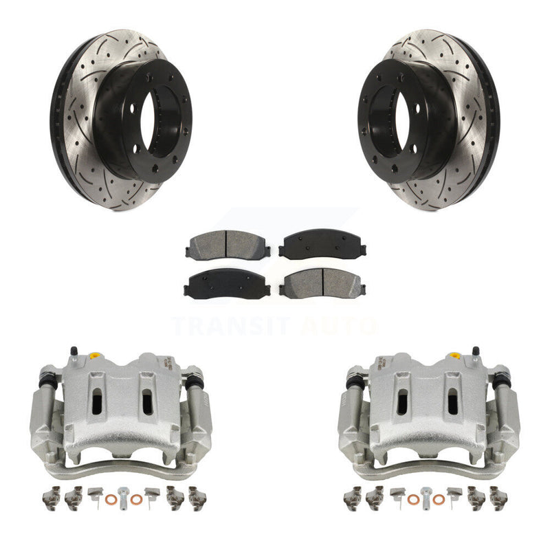 Transit Auto KCD-100132S Disc Brake Kit for 2008-2012 Ford F-250 Super Duty, Ford F-350 Super Duty - Front product image