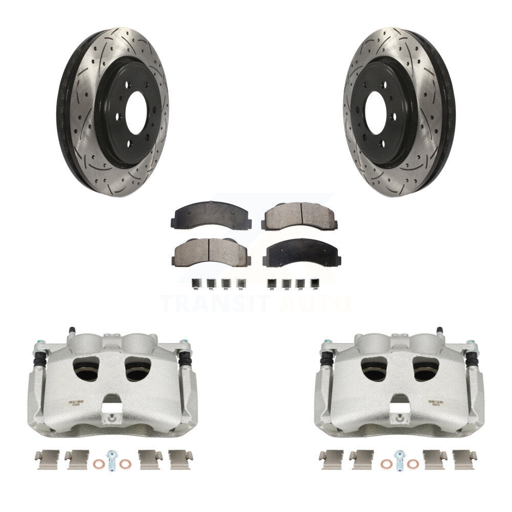 Transit Auto KCD-100132T Disc Brake Kit for 2012-2017 Ford F-150 - Front product image
