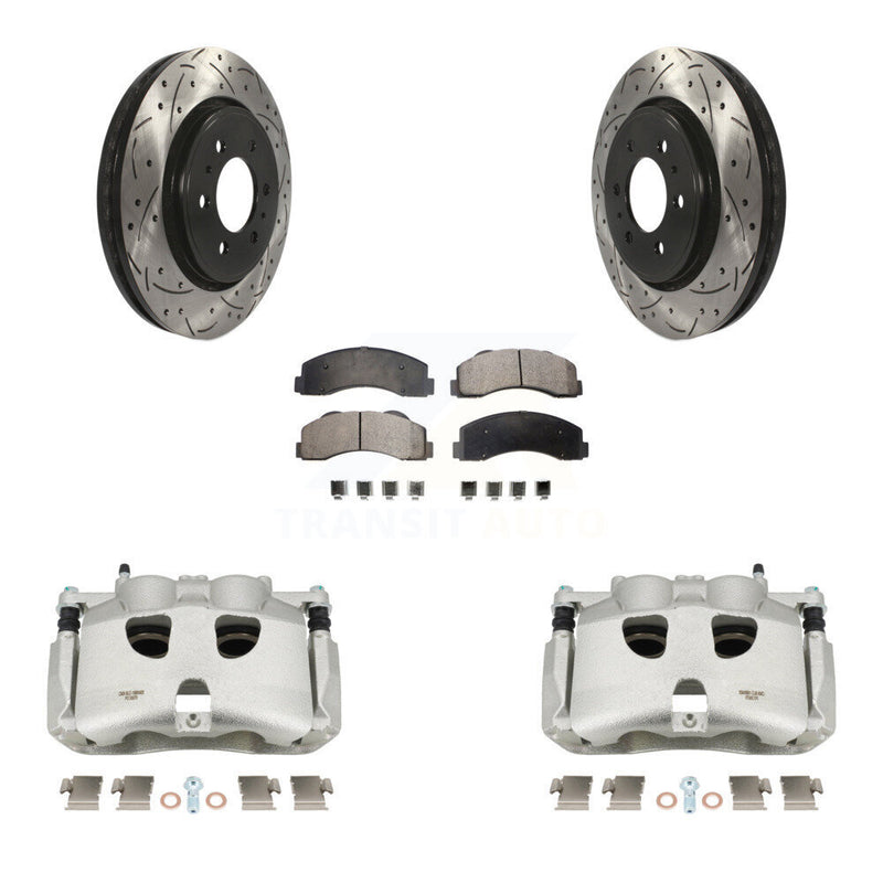 Transit Auto KCD-100132T Disc Brake Kit for 2012-2017 Ford F-150 - Front product image